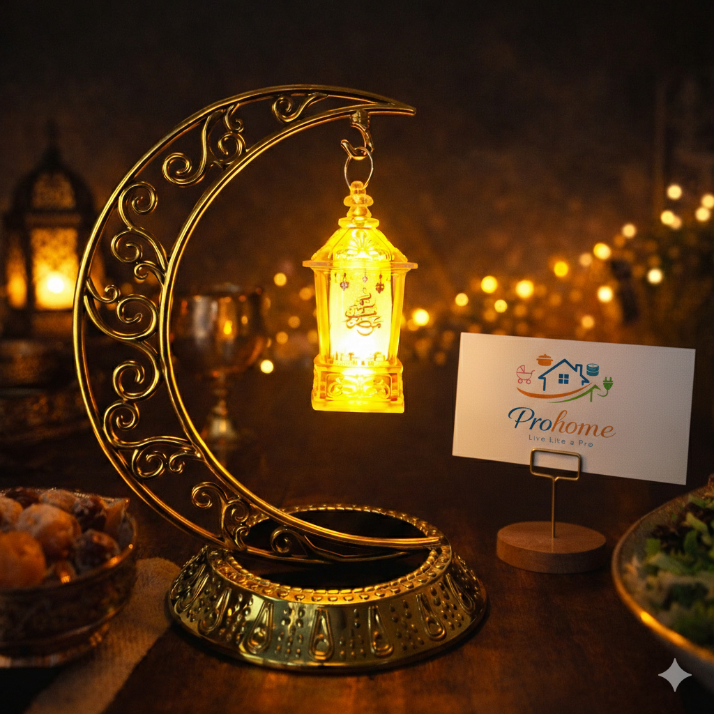 Moon Frame With Lamp _(Perfect For Ramadan Decorations)