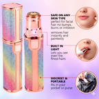 Flawless Rechargeable 2 in 1 Eyebrow Trimmer - Hair Remover & Nose, Chin Trimmer