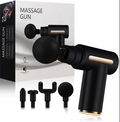 Portable Mini Muscle Massage Gun-Handheld Electric Deep Tissue Percussion Muscle Massager